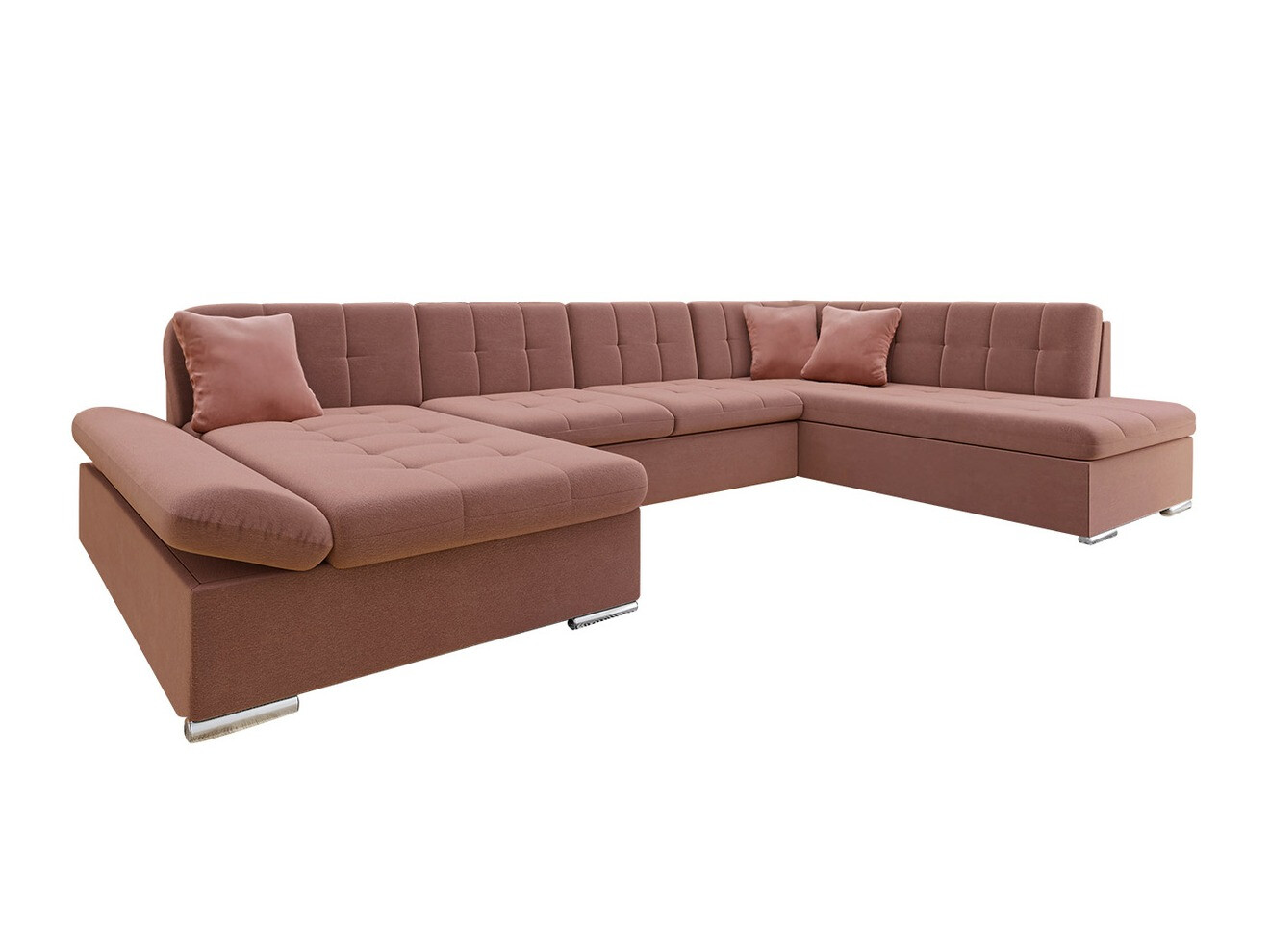 Hjørnesofa Comfivo Tilia II (Venus Velvet 2918 + Magic Velet 2258)