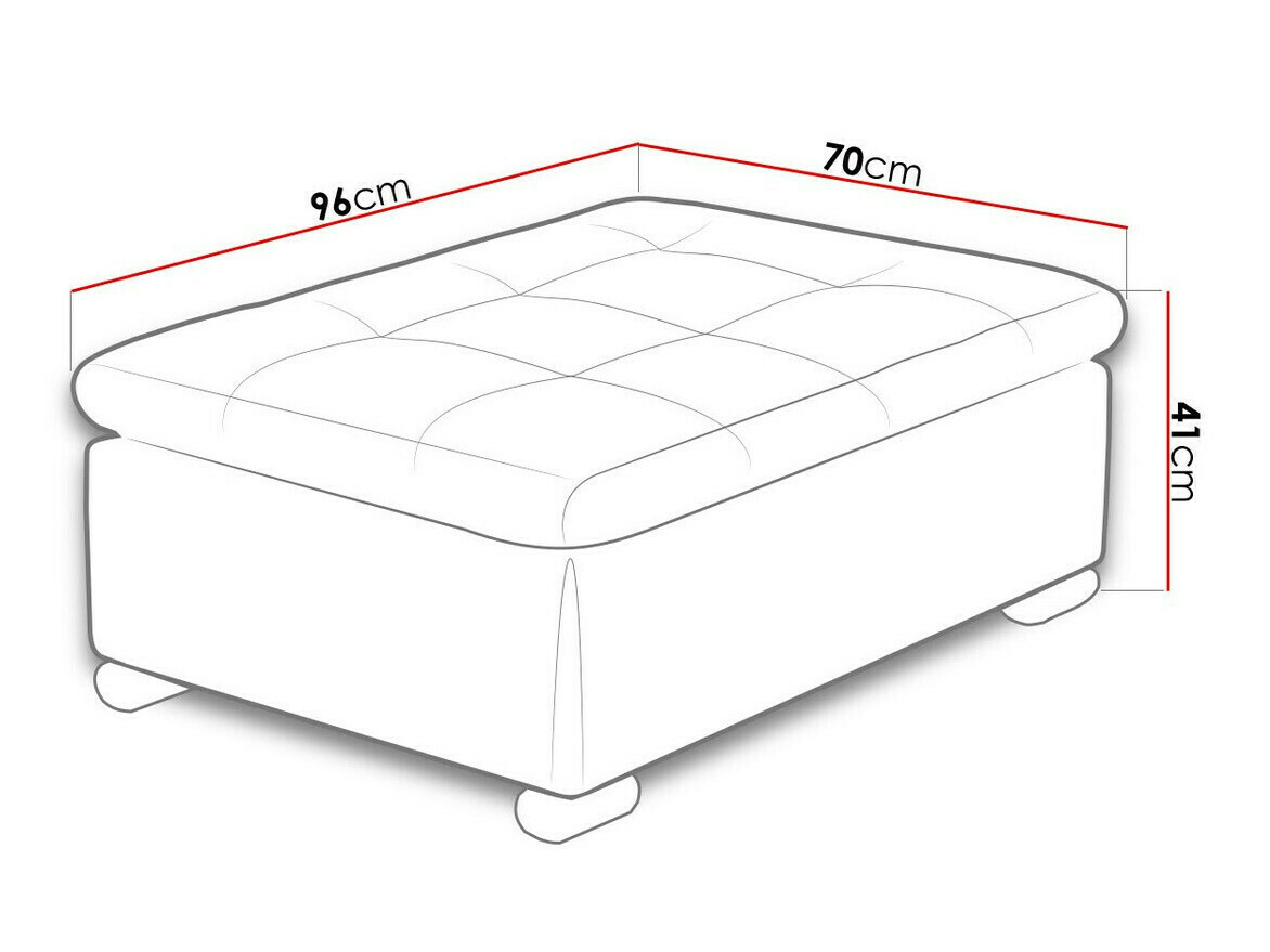 Polstret møbelsæt Comfivo Gemma II (Soft 020 + Majorka 03)