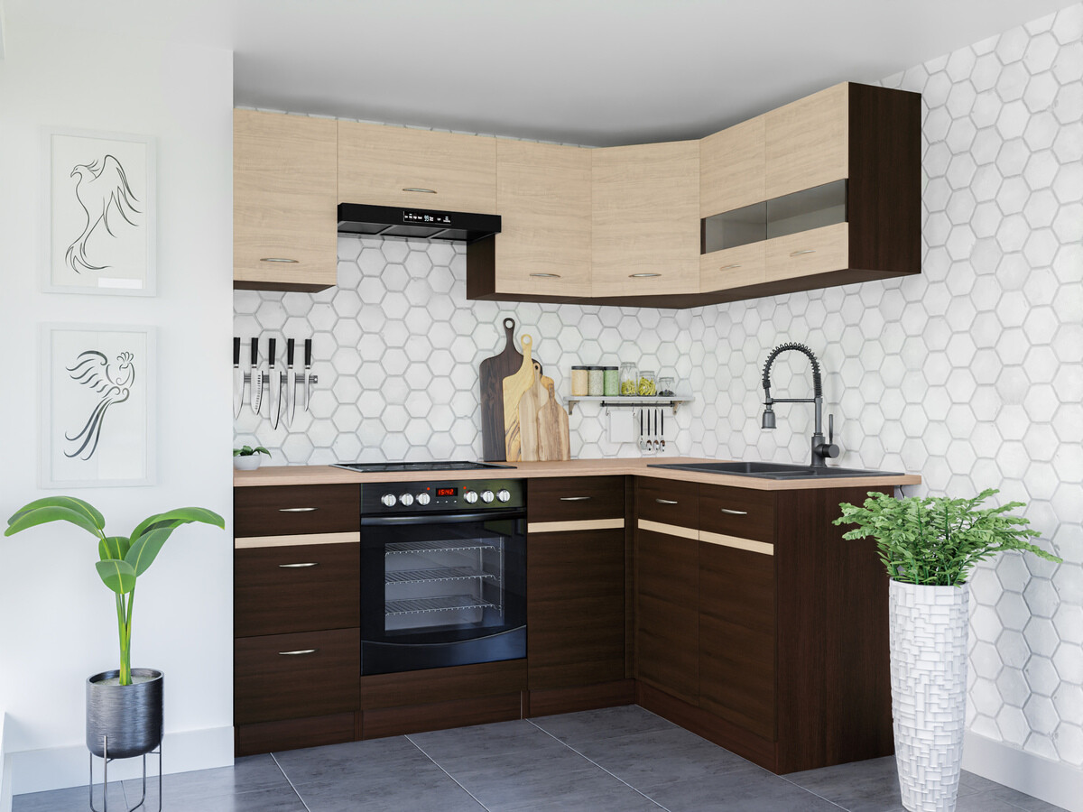 Modulkøkkensæt Eli Dark 115