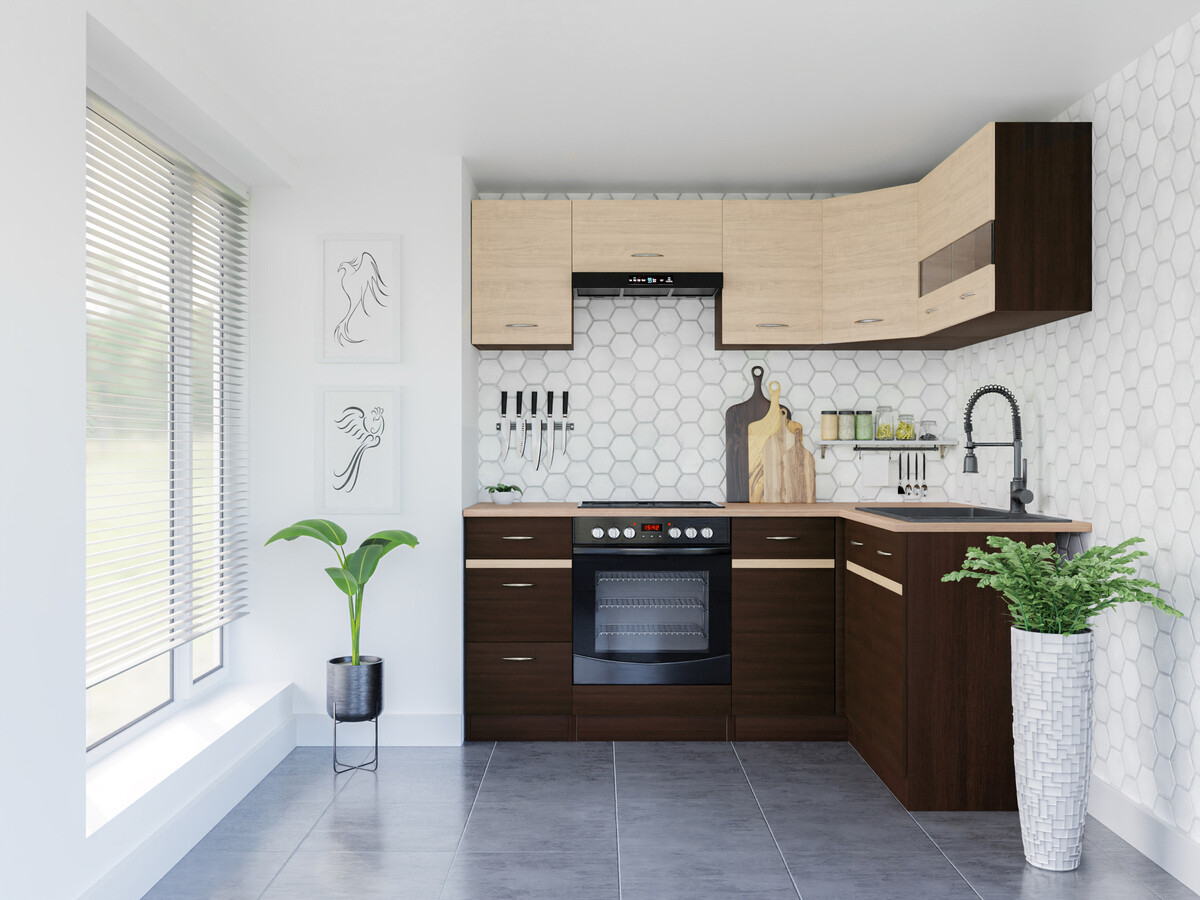 Modulkøkkensæt Eli Dark 115