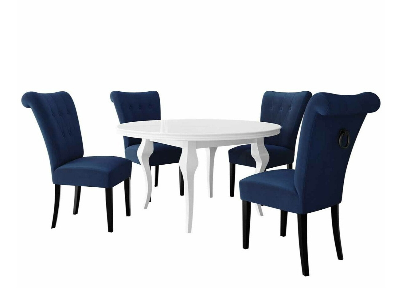 Spisestuesæt Racine 143 (Sort)