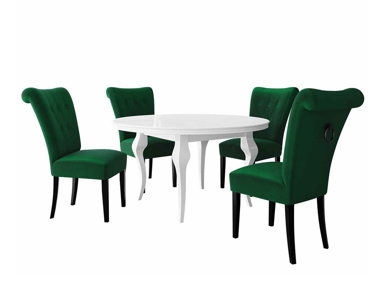 Spisestuesæt Racine 143 (Sort)