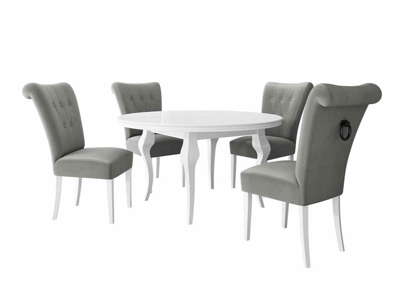 Spisestuesæt Racine 142 (Sort)