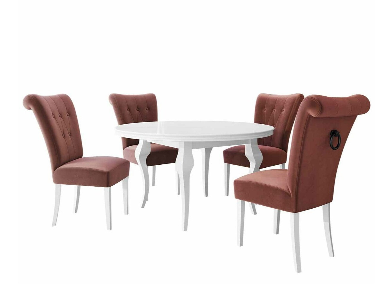 Spisestuesæt Racine 142 (Sort)