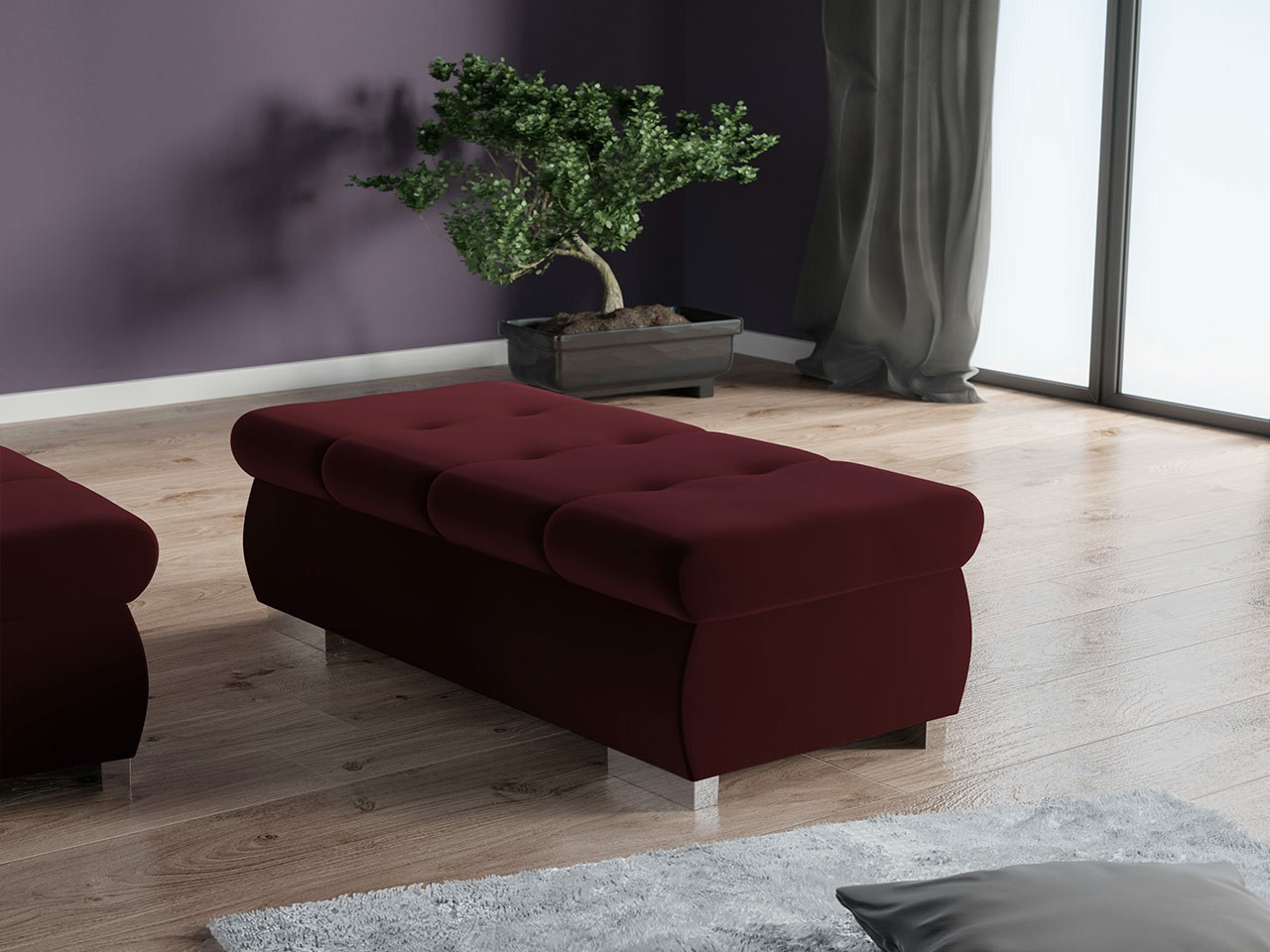 Polstret bænk Comfivo 123 (Venus Velvet 2932)