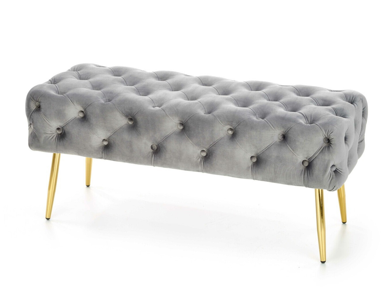 Polstret bænk Houston 1252 (Grå)