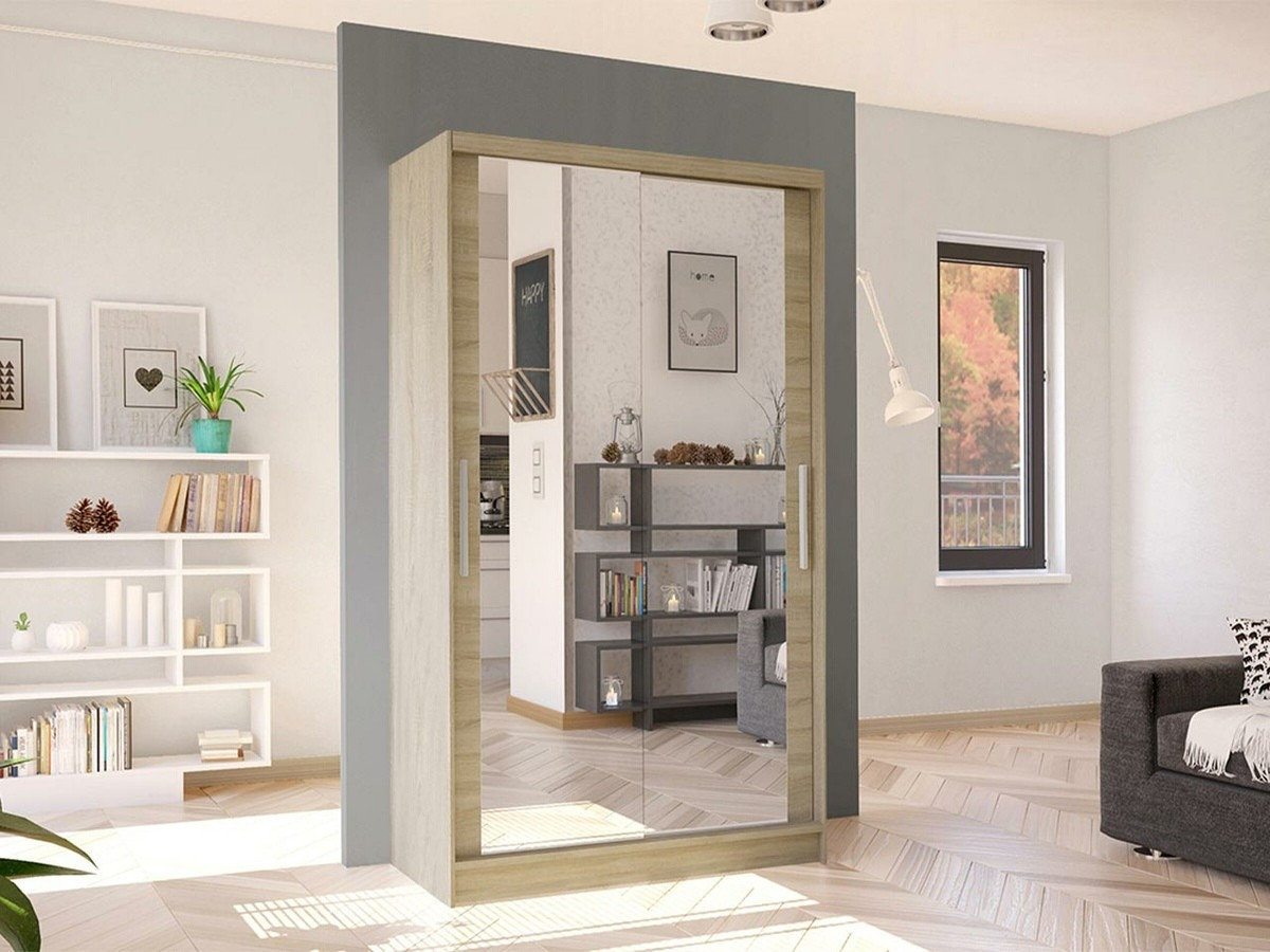 Garderobeskab Closico Structor VII (Sonoma eg)