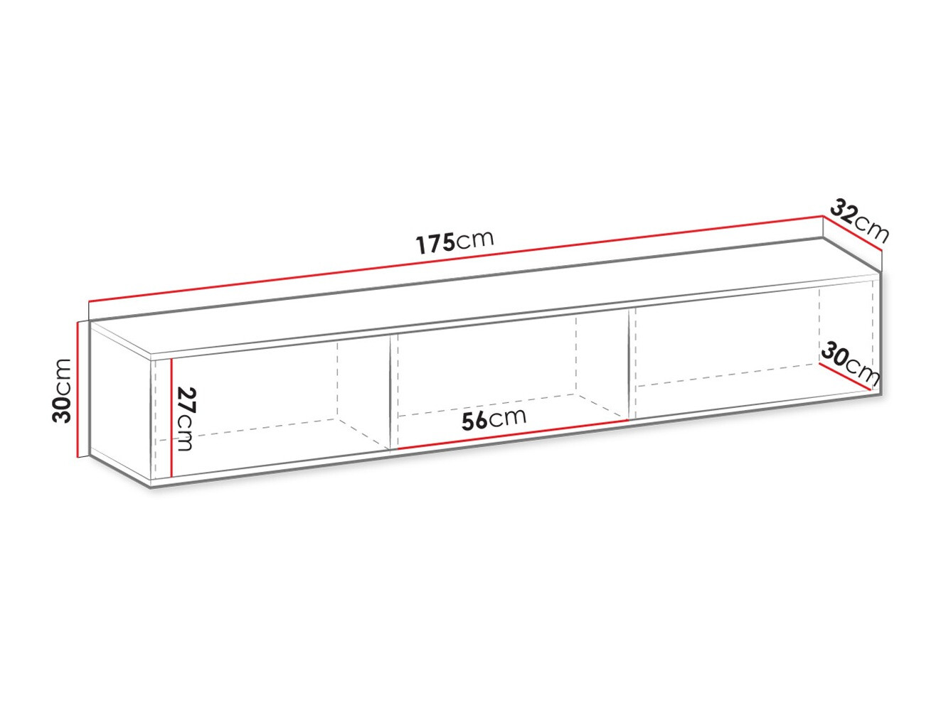 TV-bord Princal (Fløde + Gylden)