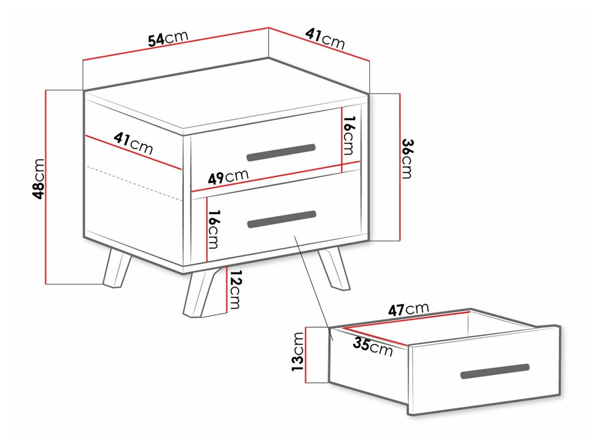 Sengebord Delbalo 104 (Grøn + Gylden)