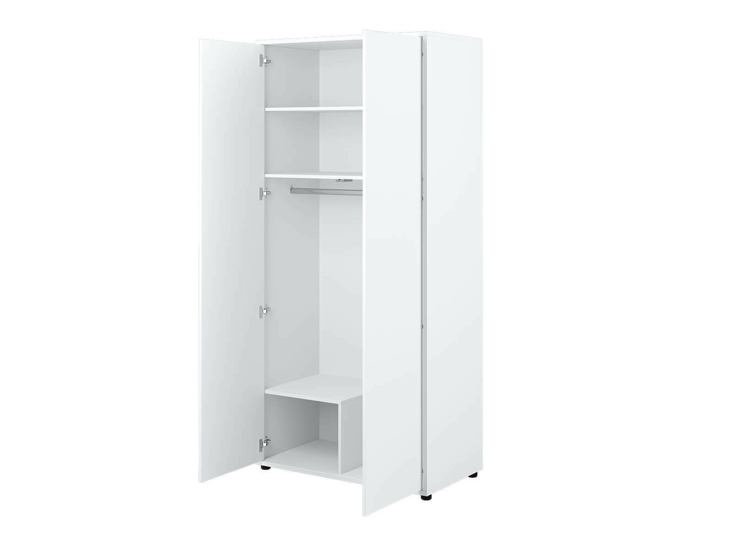 Garderobeskab Concept Pro Lenart (Hvid)