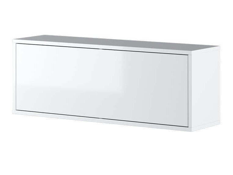 Vægskab Concept Pro Lenart II (Glansfuld hvid + Hvid)