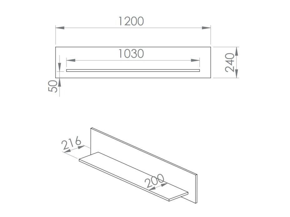 Vægreol Flonovu 107 (Mørkegrøn)