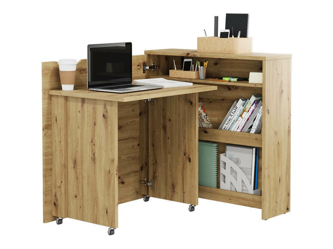 Hjørneskrivebord Concept Pro Lenart II (Artisan eg)