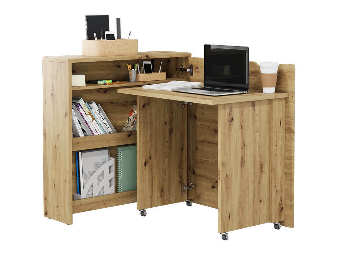 Hjørneskrivebord Concept Pro Lenart II (Artisan eg)