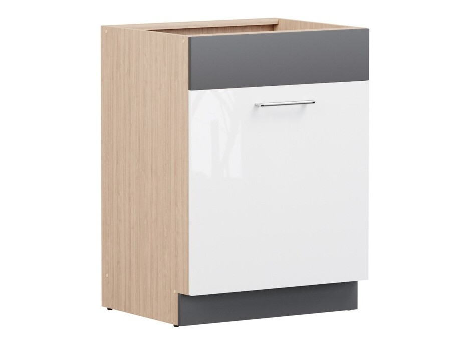 Modulopvaskeskab med låger Mode White 115