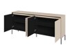 Skænk Fernolu 103 (Beige + Sort)