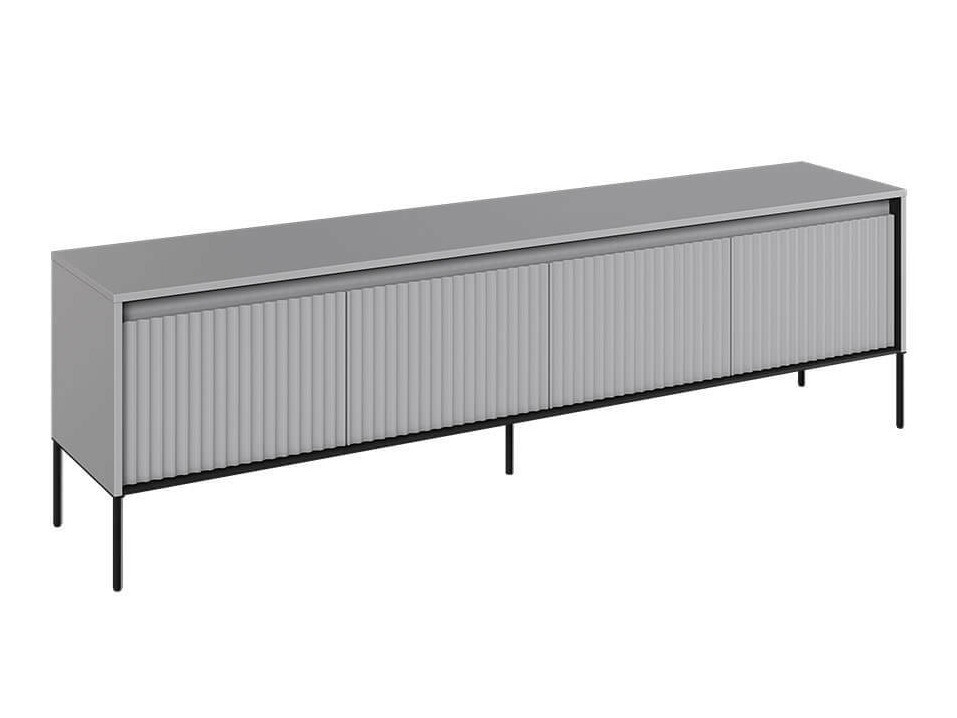 TV-bord Fernolu 105 (Grå + Sort)