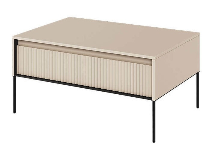 Sofabord Fernolu 110 (Beige + Sort)