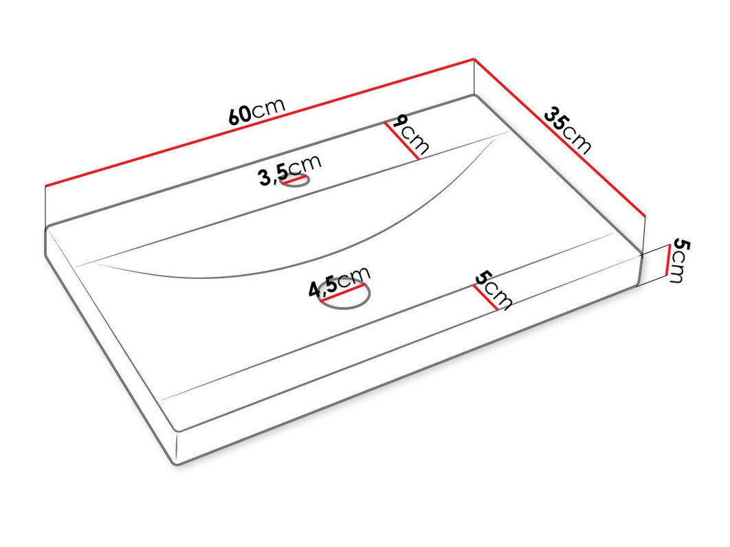 Badeværelsessæt Comfivo Delphinus IV (Hvid)