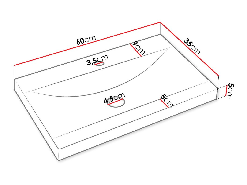 Badeværelsessæt Comfivo Livciro 104 (Sort + Grafit)