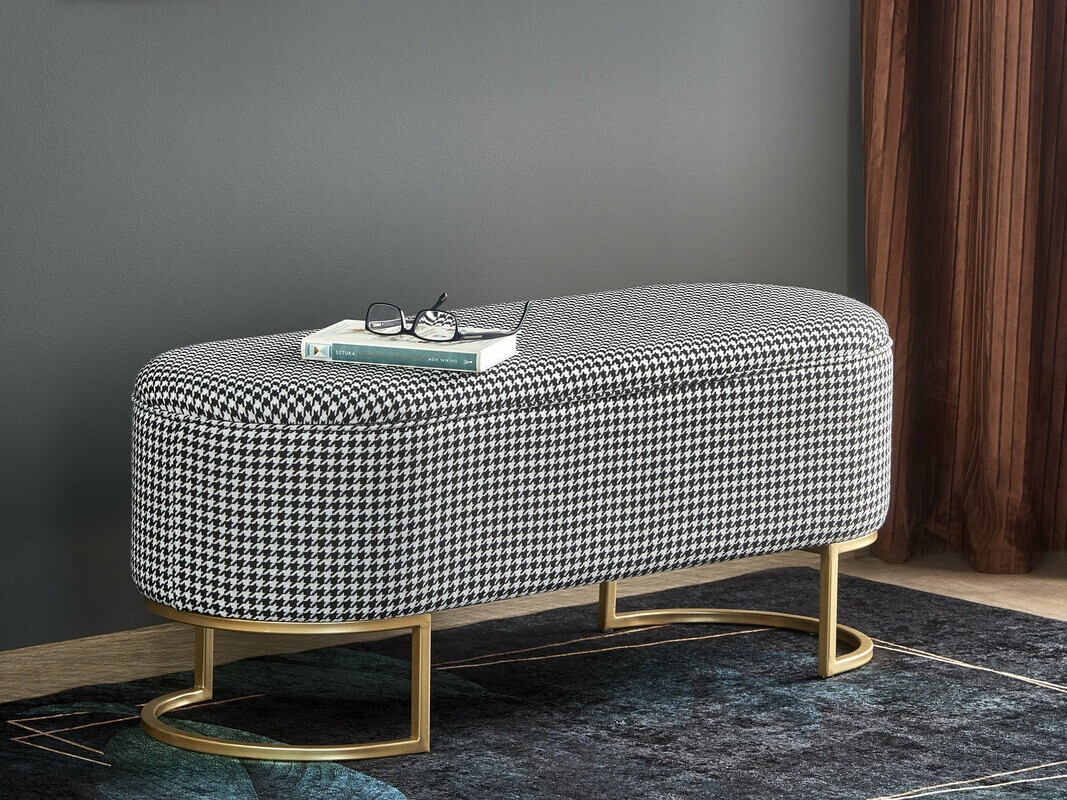 Polstret bænk Houston 1496