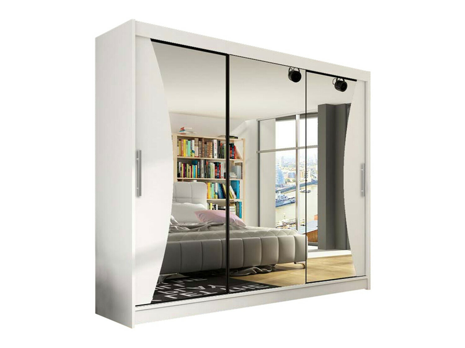 Garderobeskab Closico Ordo IV (Hvid)