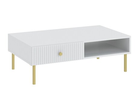 Sofabord Etliva 103 (Hvid + Gylden)
