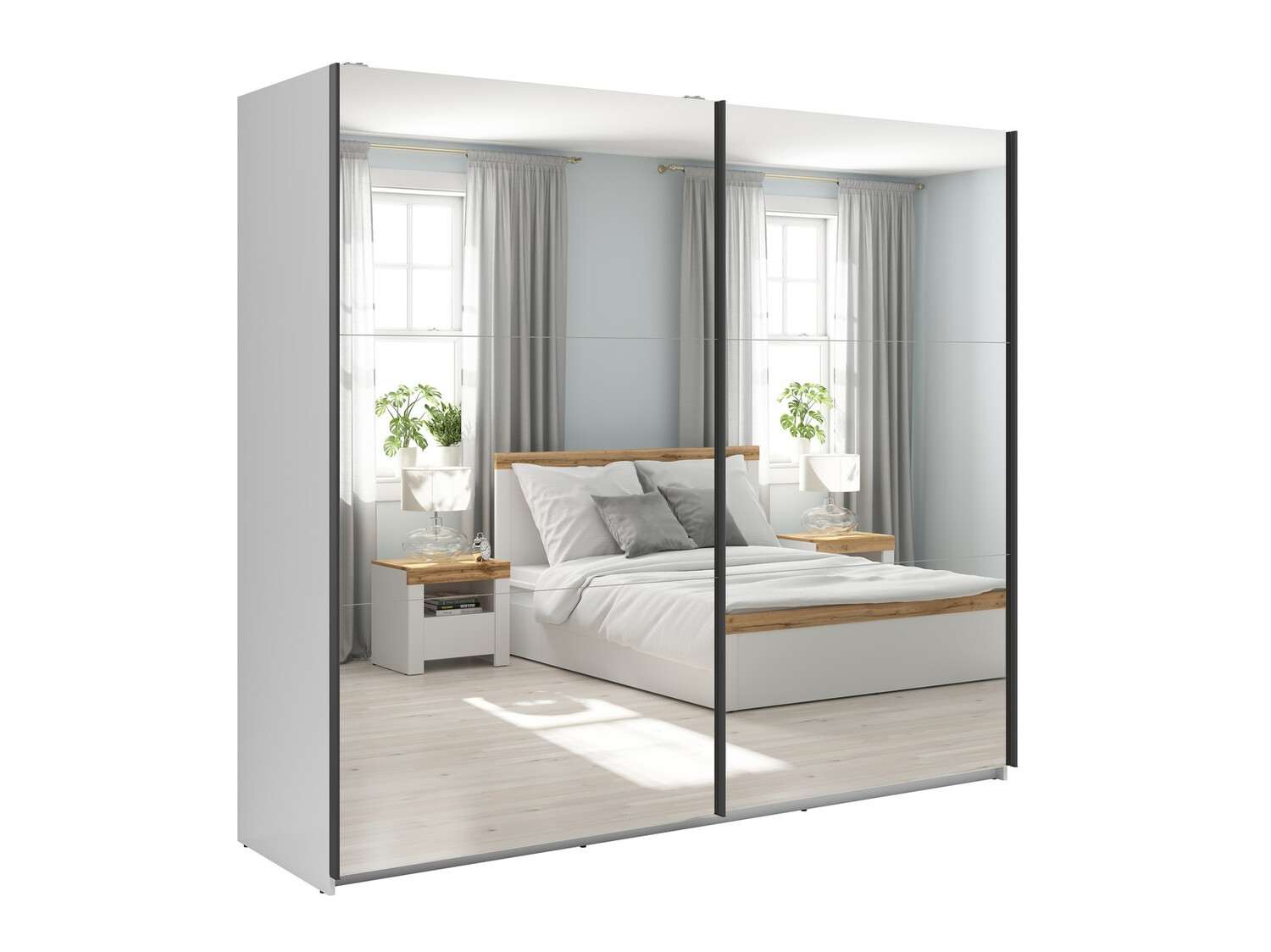 Garderobeskab Livevaro 122 (Hvid)