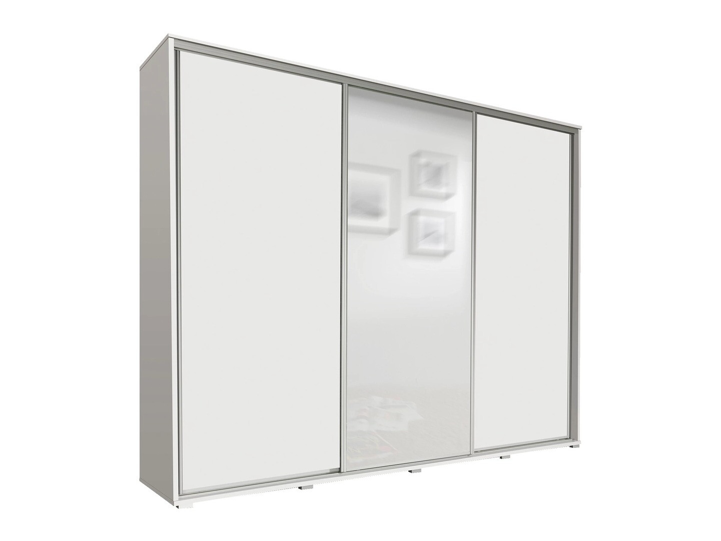 Garderobeskab Murrieta 103 (Hvid)