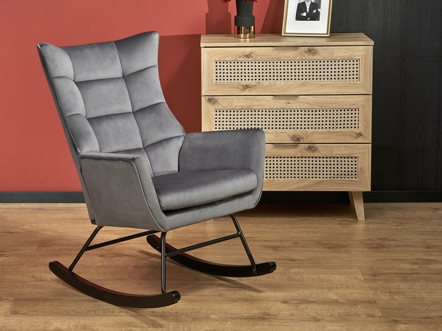 Gyngestol Houston 1863 (Grå)