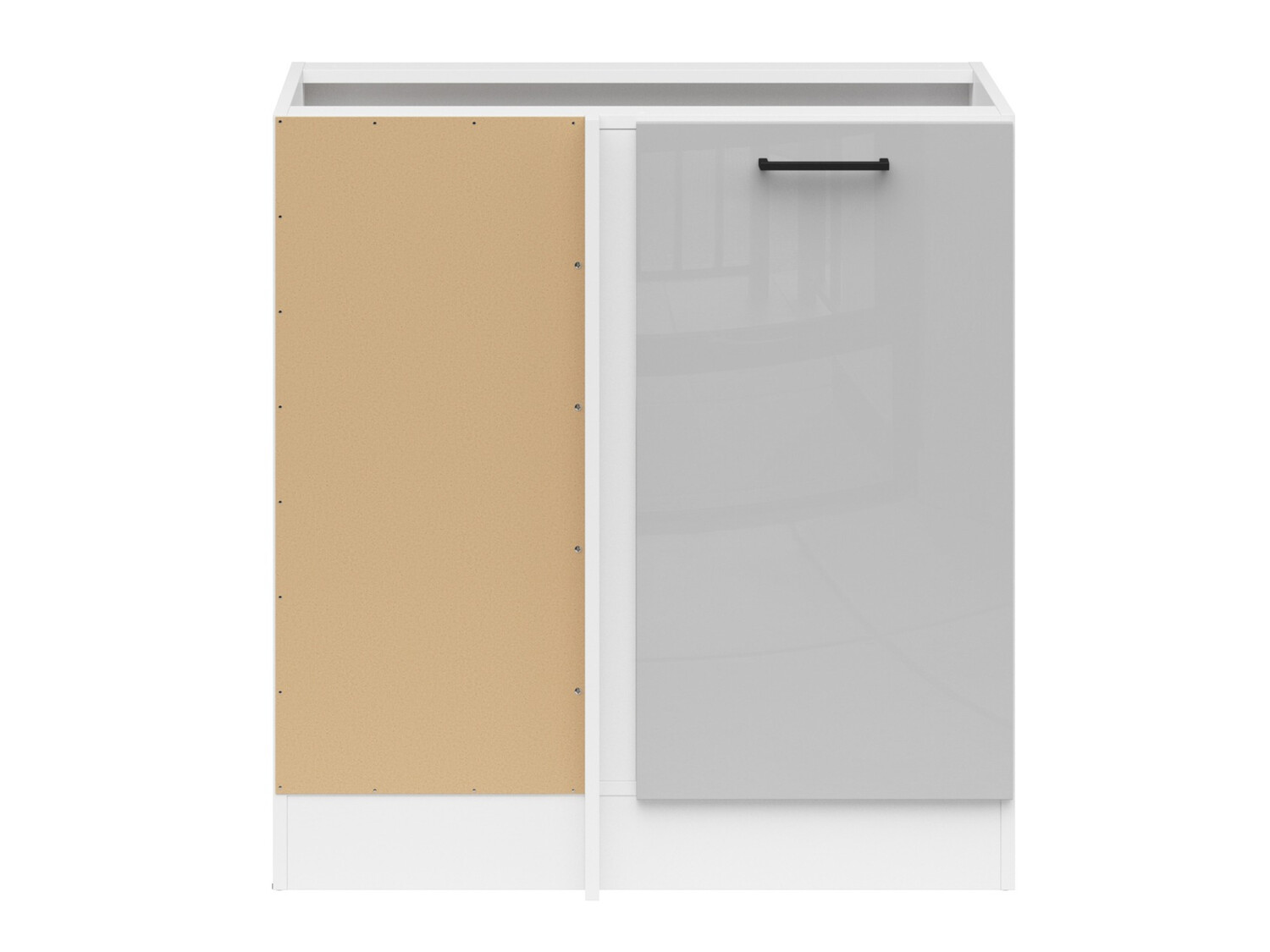 Modulhjørneskab Line Grey 101