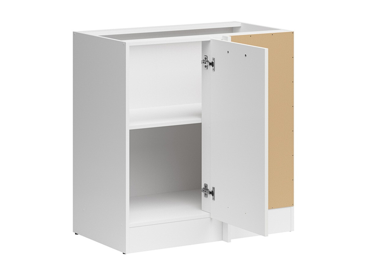 Modulhjørneskab Line White 101