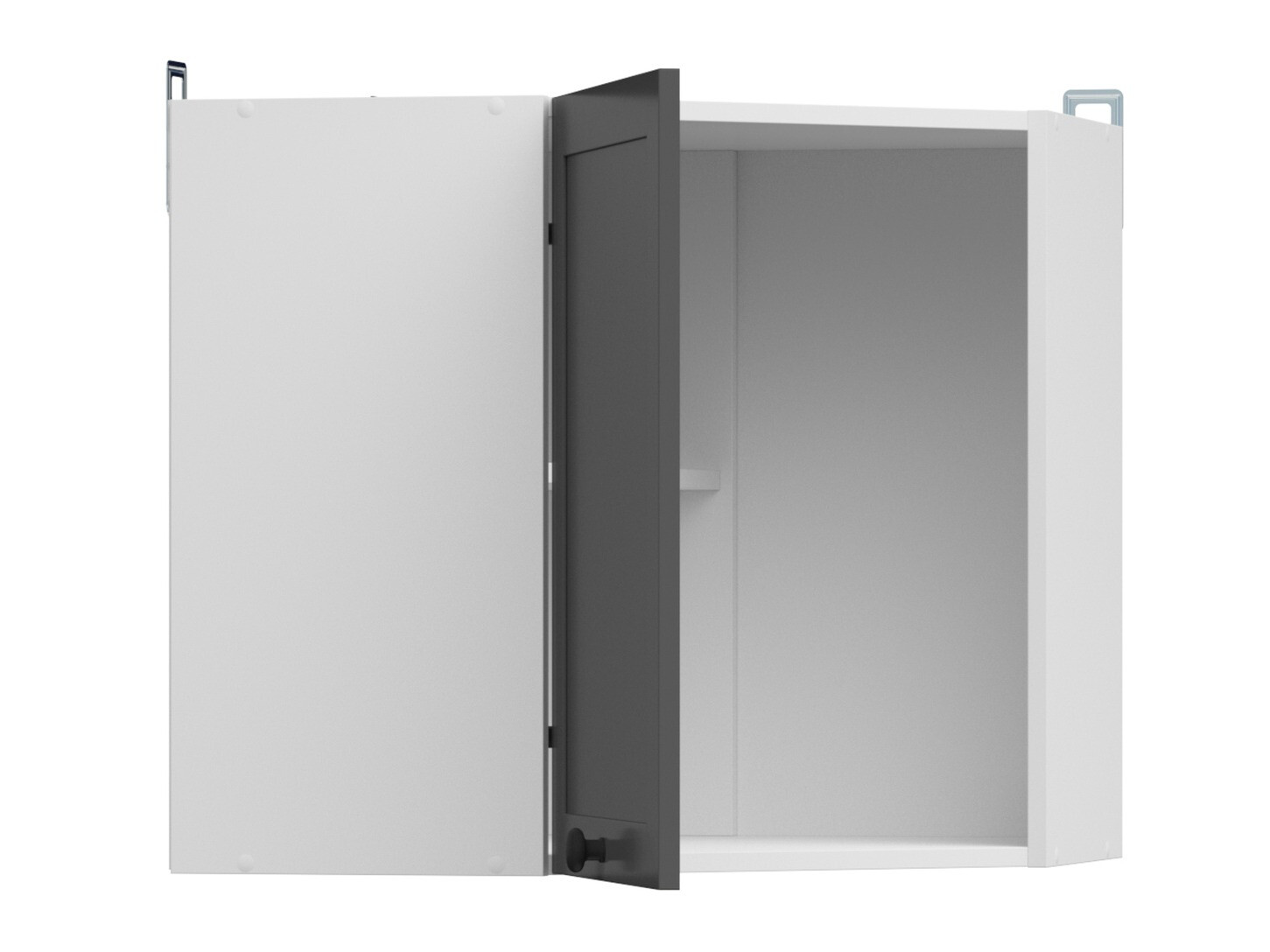 Modulhjørnevægskab Classic Grey 106