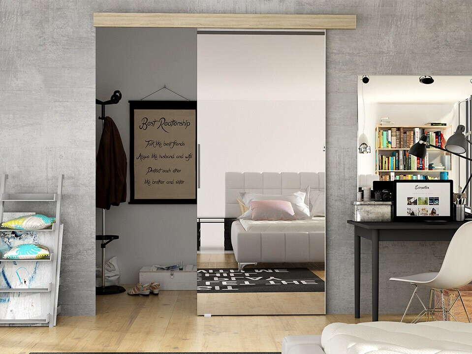 Skydedør Closico 171 (Sonoma eg)