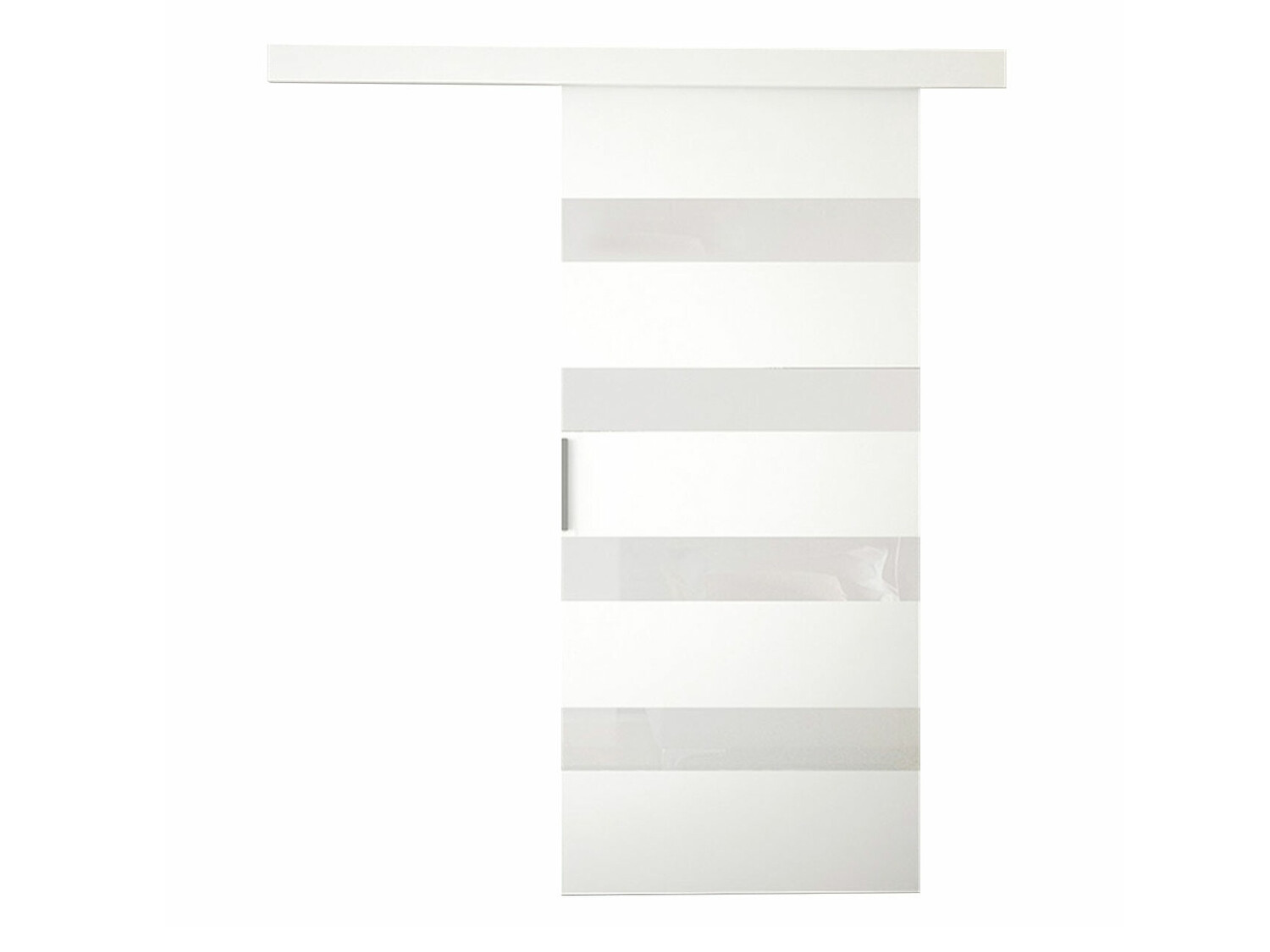 Skydedør Closico 174 (Hvid)