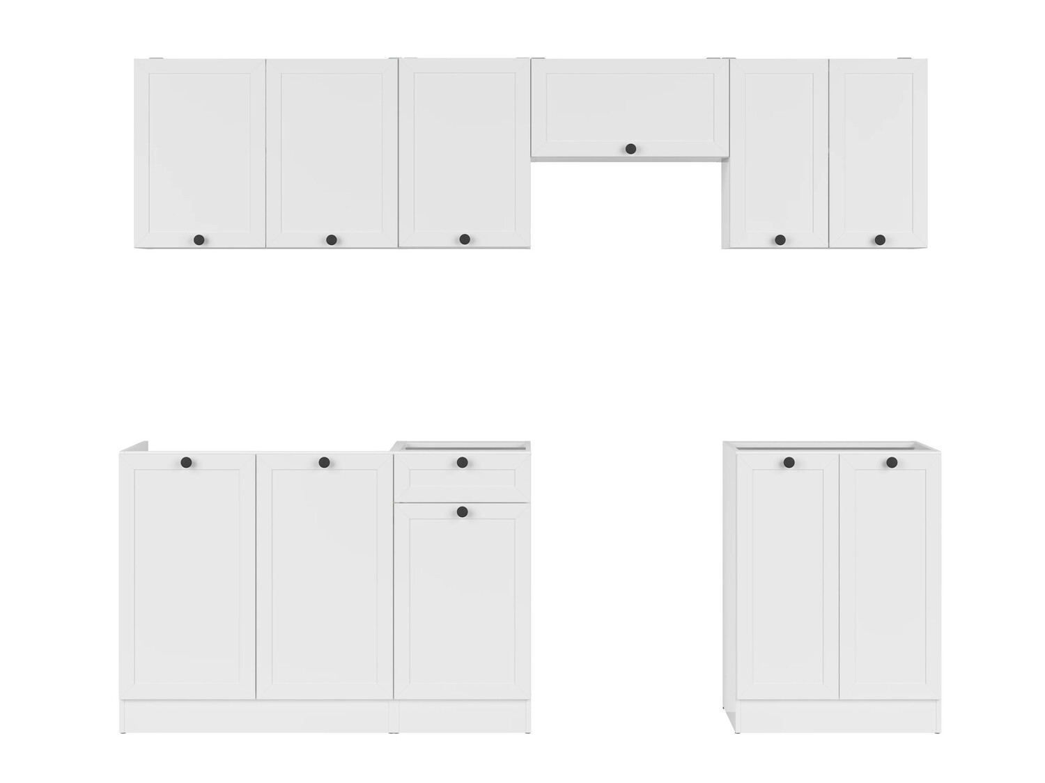 Modulkøkkensæt Classic White 119