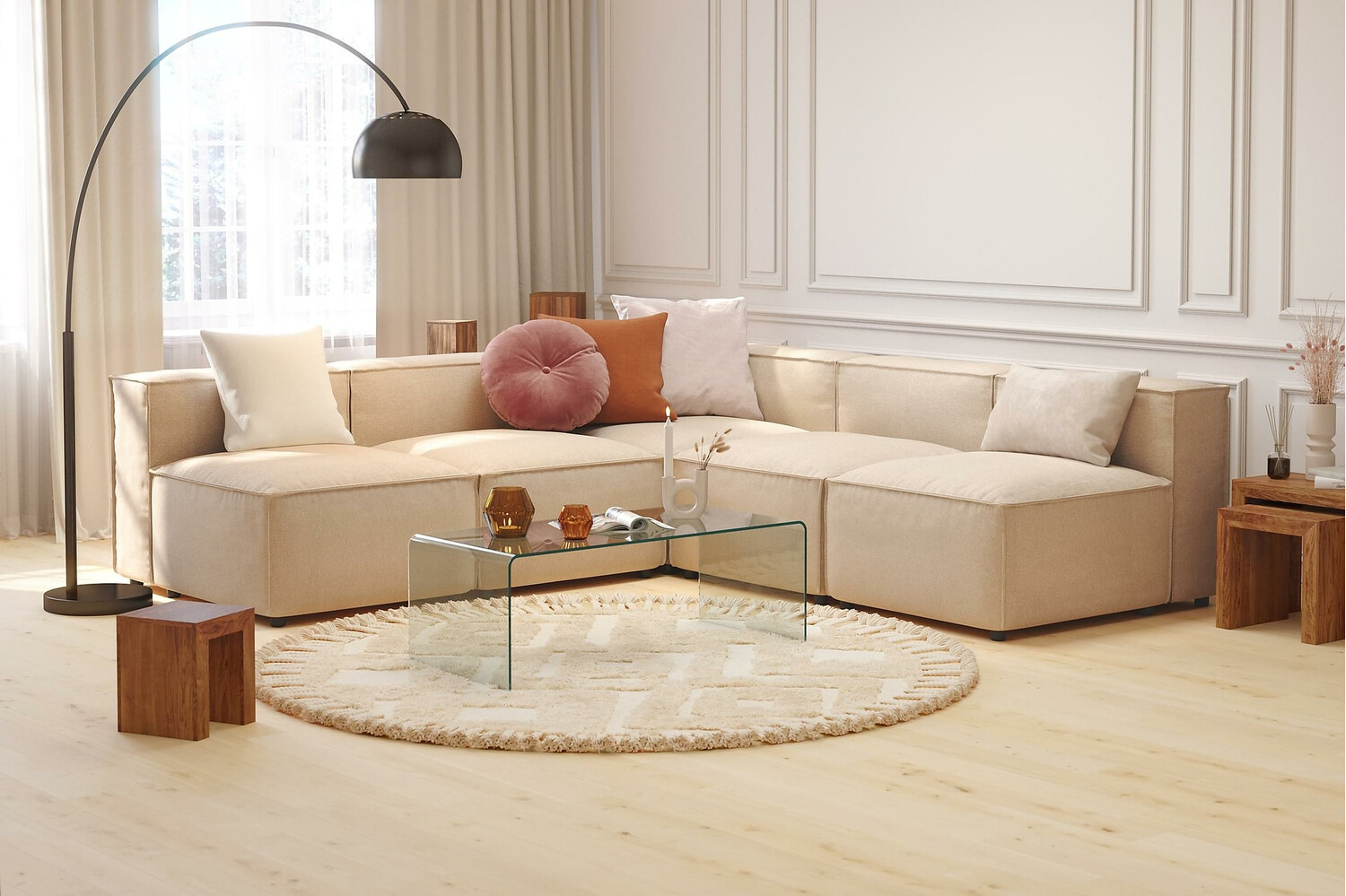 Modulhjørnesofa Torbalo 105 (Grande 03)