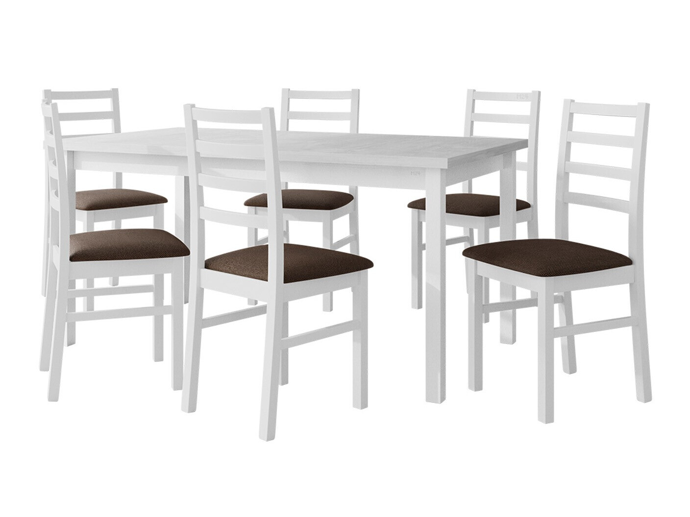 Spisestuesæt Victorville 307 (Hvid)