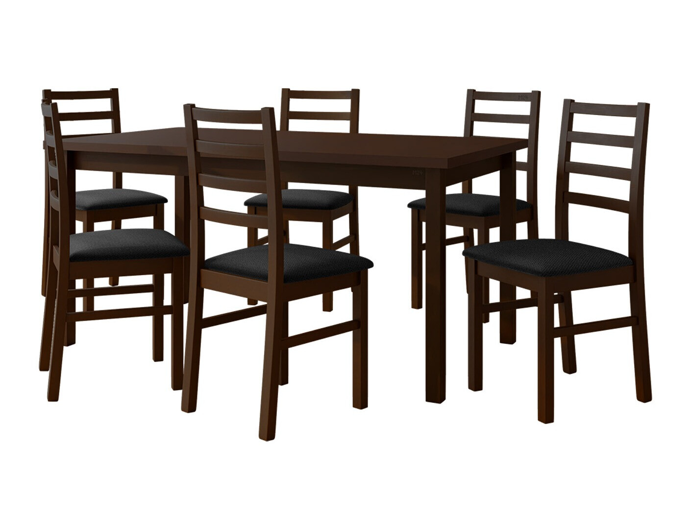 Spisestuesæt Victorville 307 (Nød)