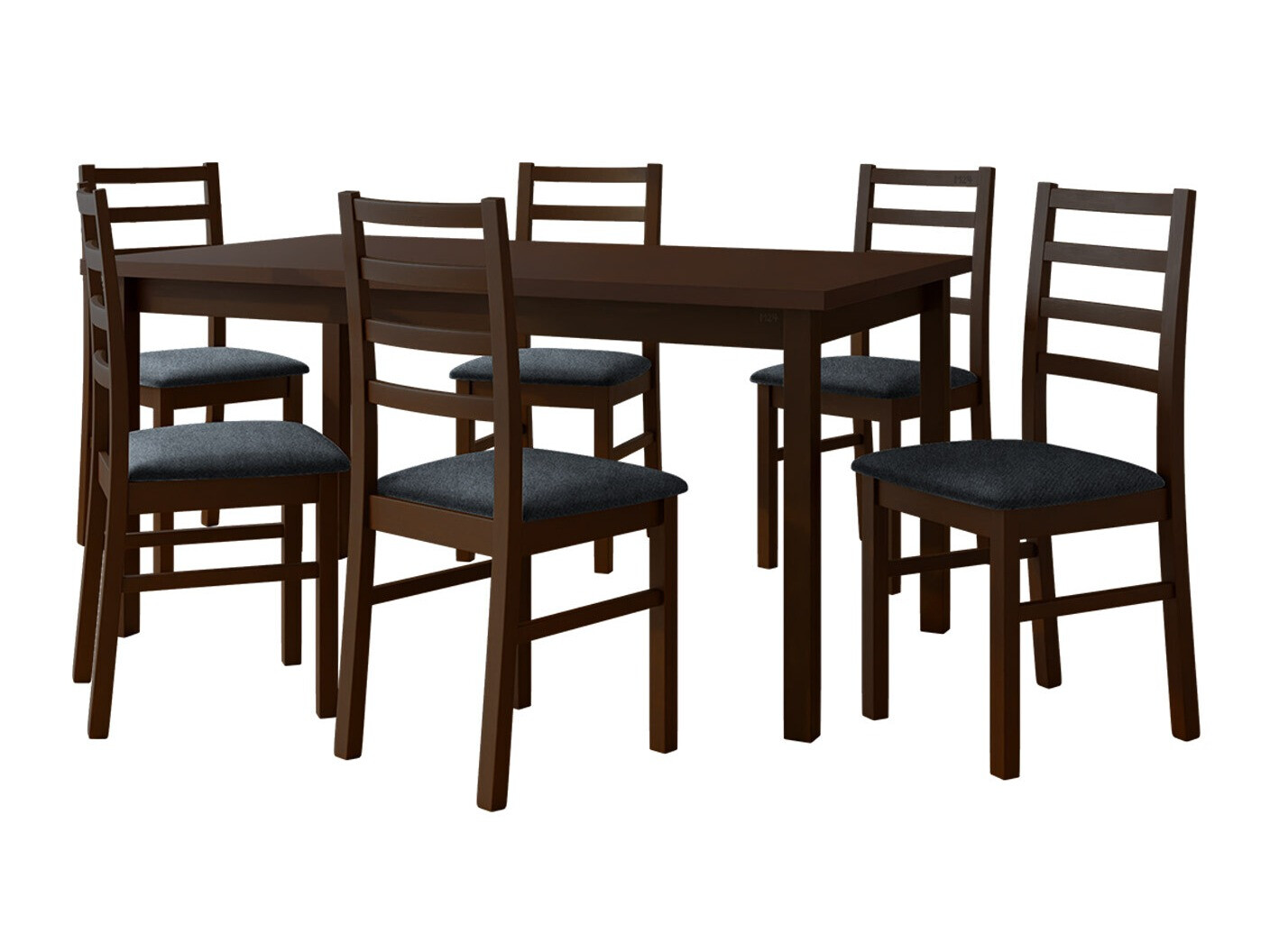 Spisestuesæt Victorville 307 (Nød)