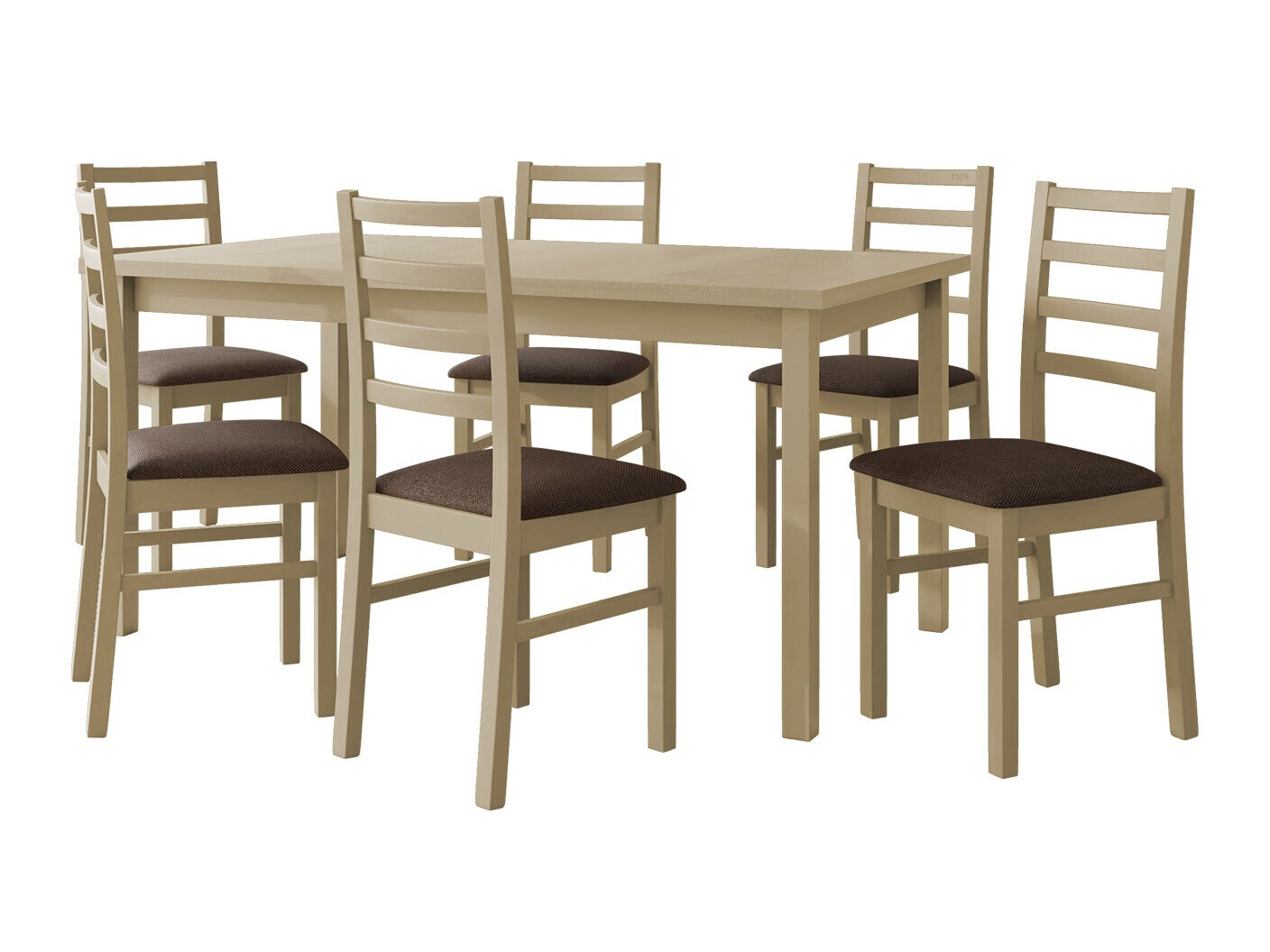 Spisestuesæt Victorville 307 (Sonoma eg)