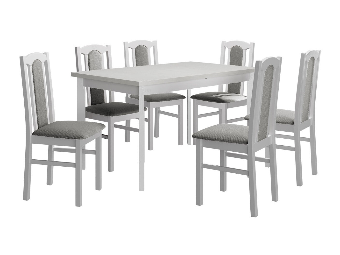 Spisestuesæt Victorville 313 (Hvid)