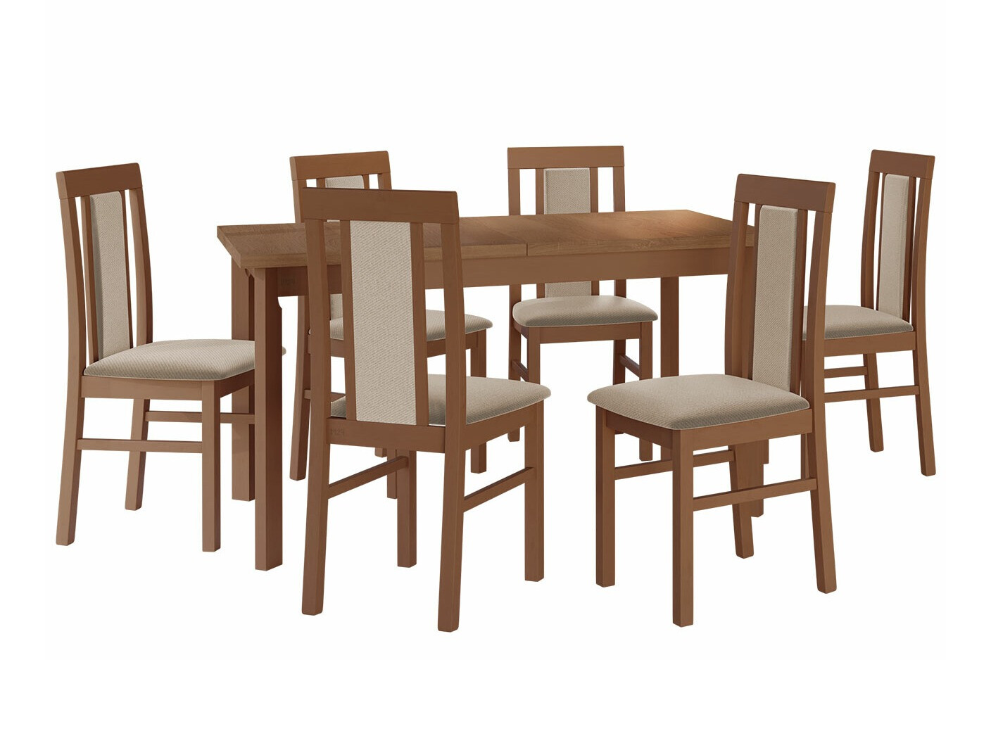 Spisestuesæt Victorville 315 (Ahorn)