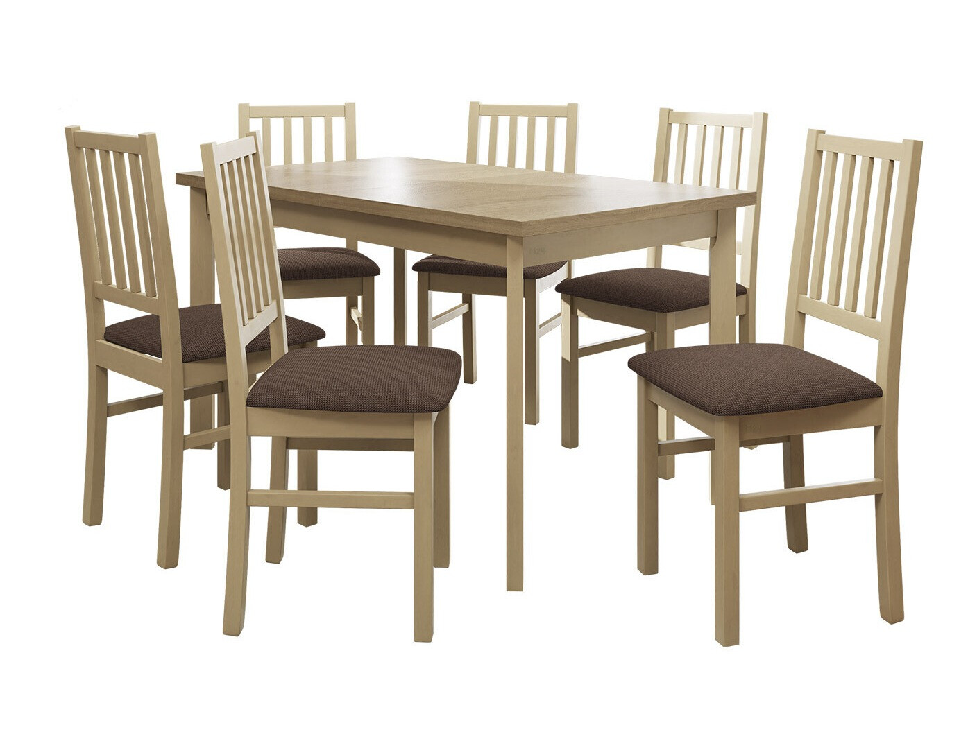 Spisestuesæt Victorville 320 (Sonoma eg)
