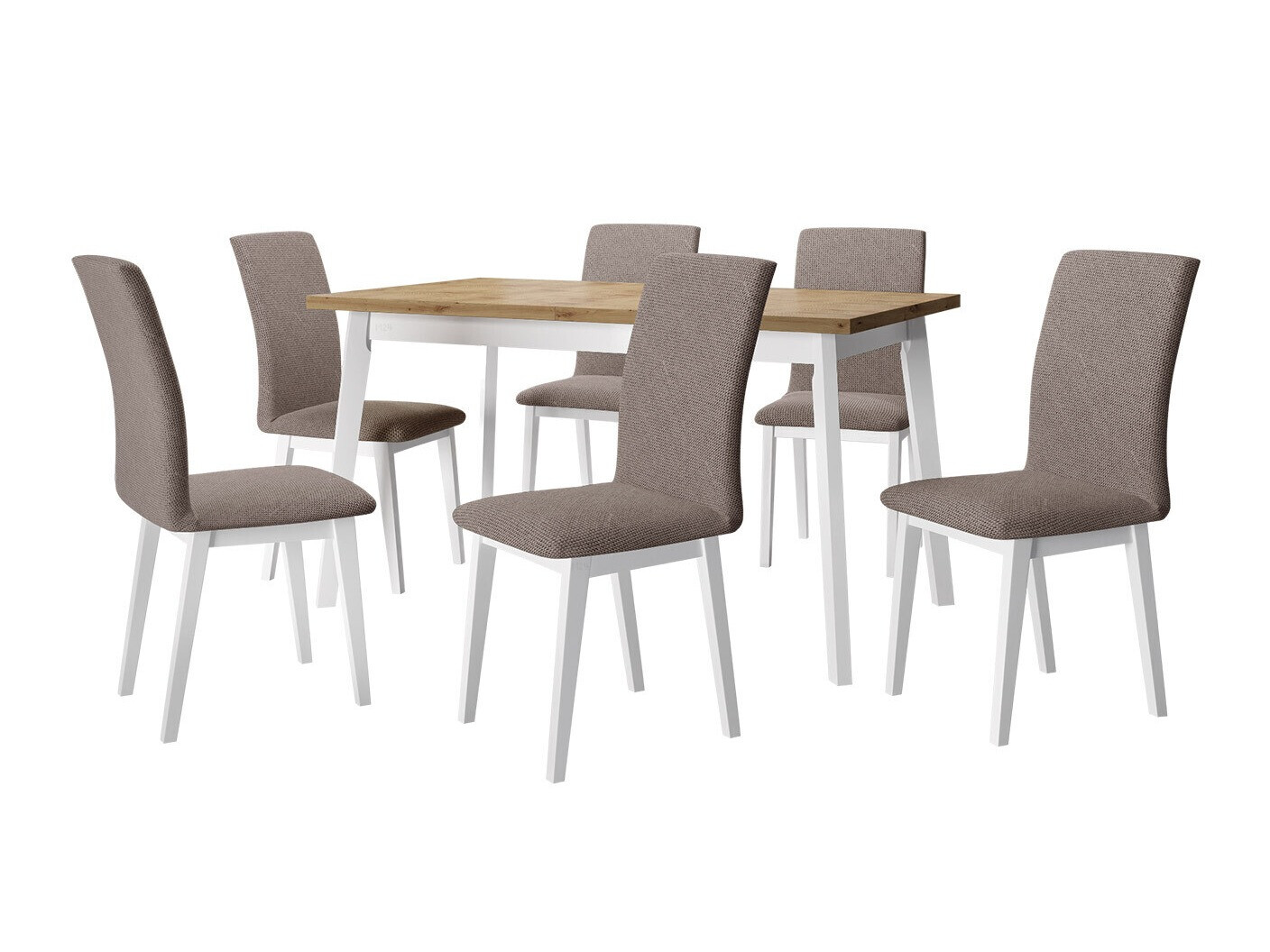 Spisestuesæt Victorville 321 (Hvid)