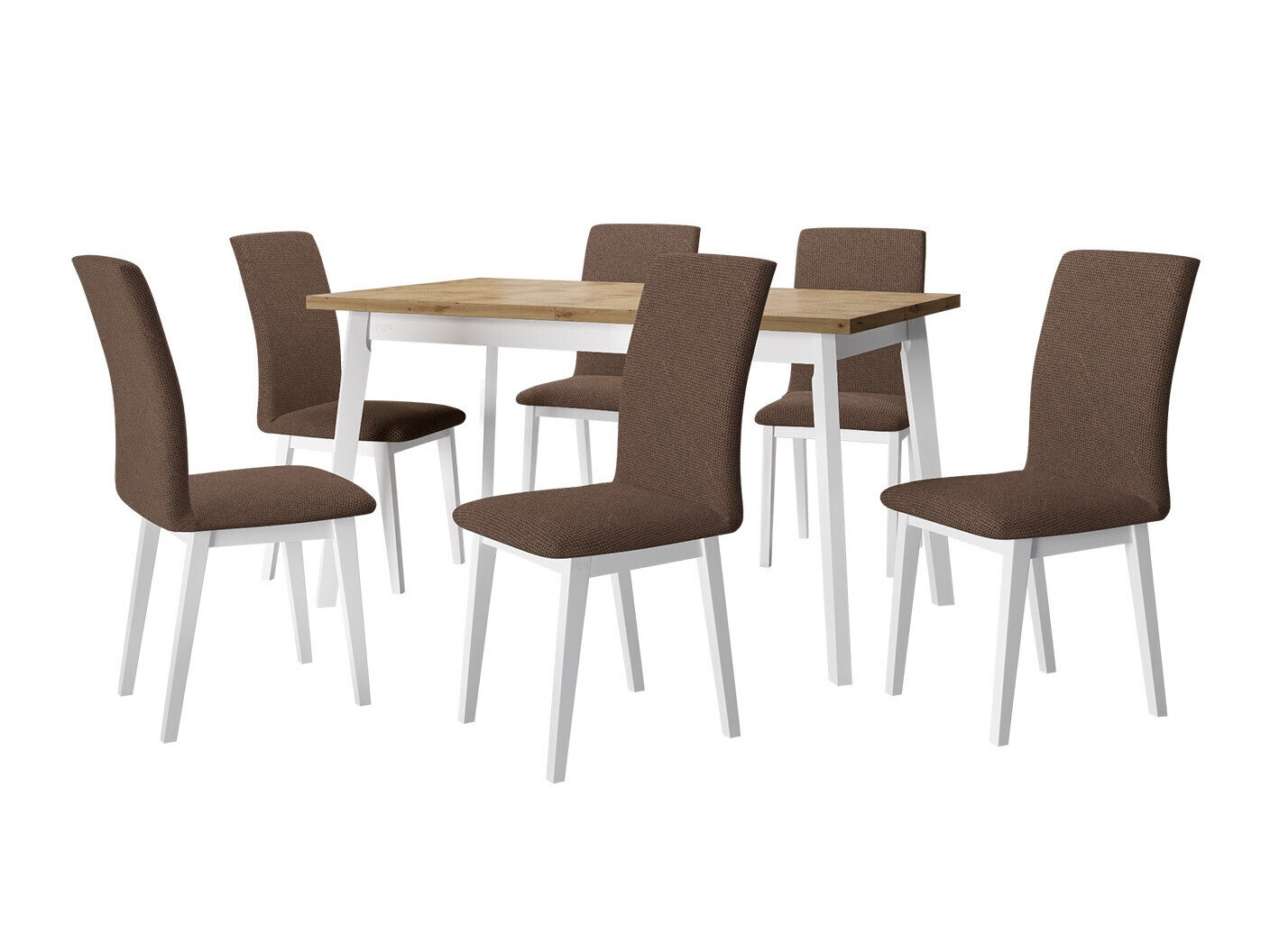 Spisestuesæt Victorville 321 (Hvid)