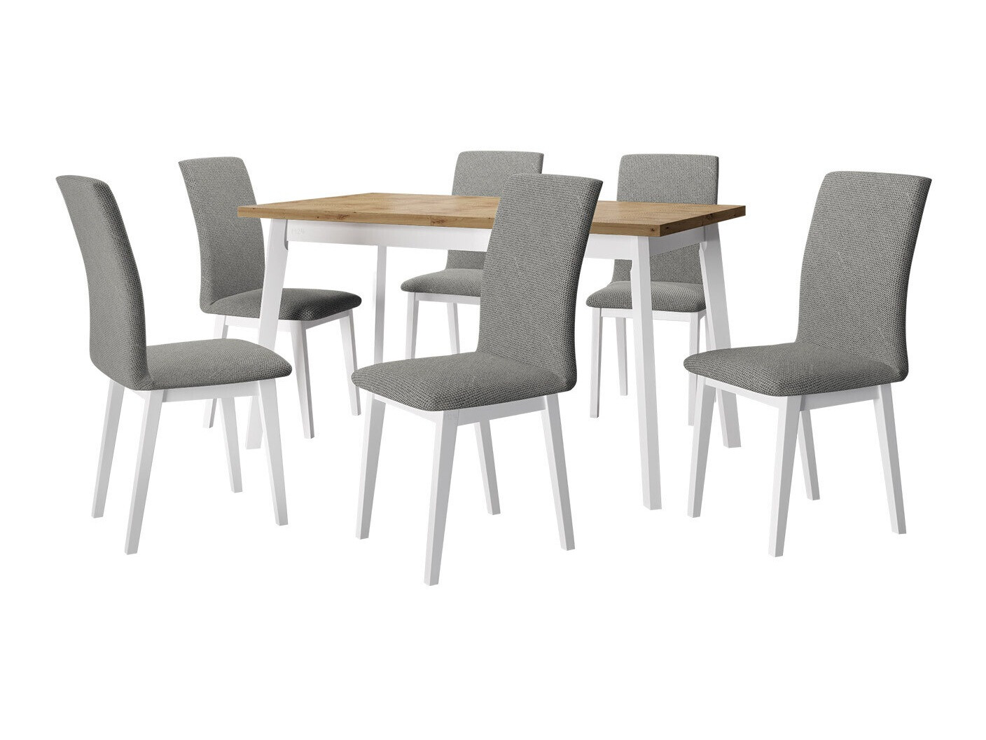 Spisestuesæt Victorville 321 (Hvid)