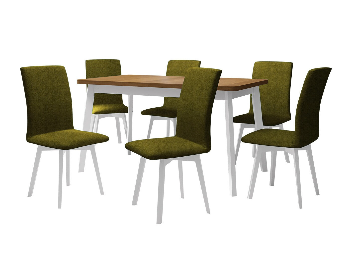 Spisestuesæt Victorville 324 (Hvid)