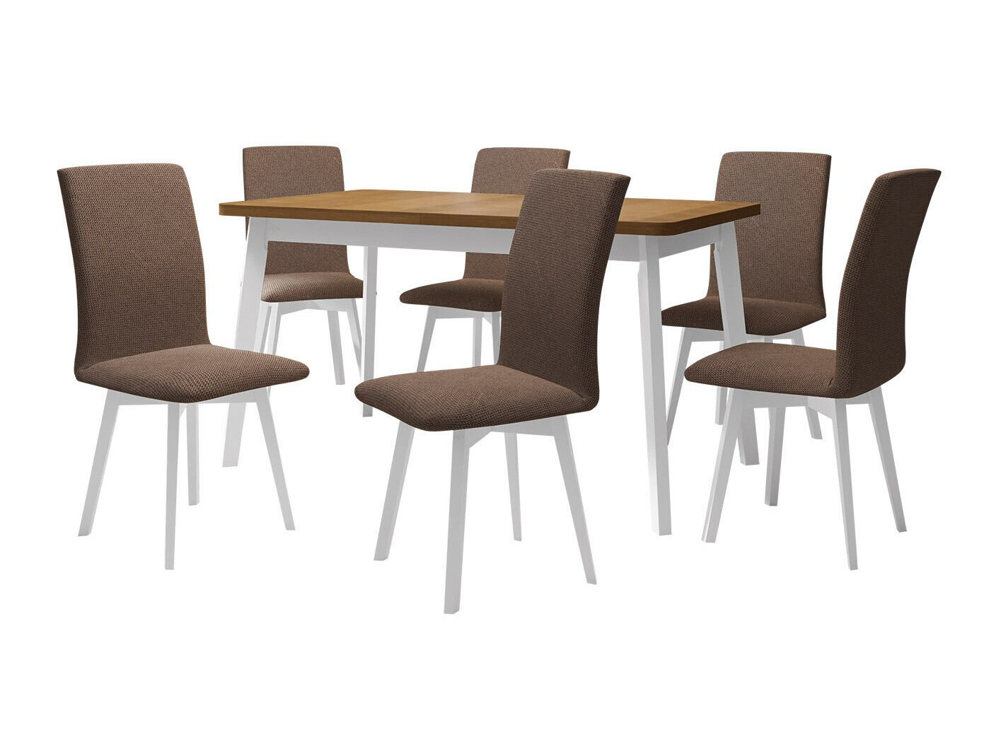 Spisestuesæt Victorville 324 (Hvid)