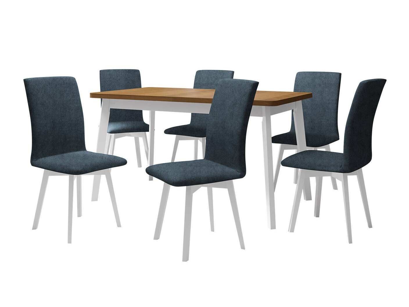 Spisestuesæt Victorville 324 (Hvid)